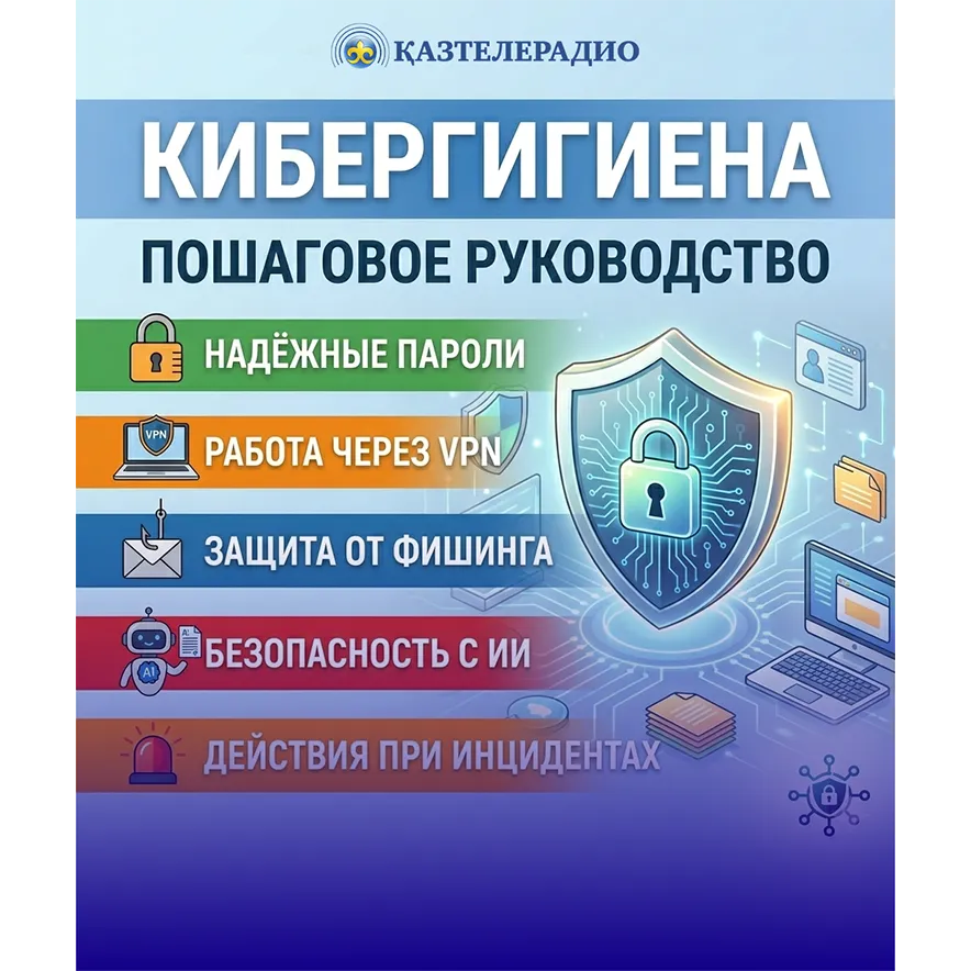 Кибергигиена сотрудников — основа информационной безопасности АО «Казтелерадио»